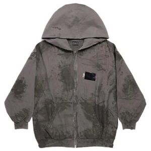 Balenciaga muddy gaffer hoodie
